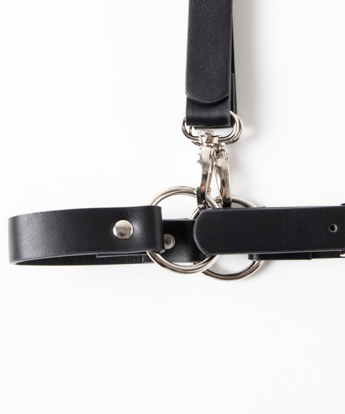 WEGO（ウィゴー）の「WEGO/リングハーネスベルト（ベルト・レディース・ブラック・FREE）」の2枚目の写真