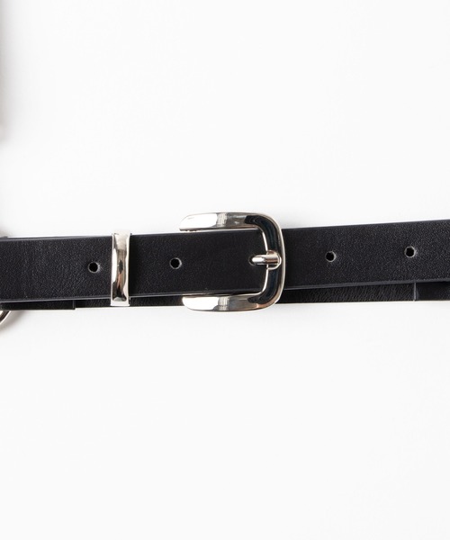 WEGO（ウィゴー）の「WEGO/リングハーネスベルト（ベルト・レディース・ブラック・FREE）」の8枚目の写真