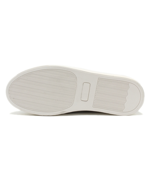 MYSELF ABAHOUSE(マイセルフアバハウス)の「C FREAK・ウールチェックスリッポン(スリッポン・レディース・グリーン/グレー・23.5/24.5)」の4枚目の写真