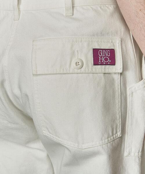 GUNG HO（ガンホー）の「【別注】 ＜GUNG HO＞ WHITE BAKER/パンツ（その他パンツ・メンズ・ホワイト・28inch/33inch/31inch/29inch）」の9枚目の写真