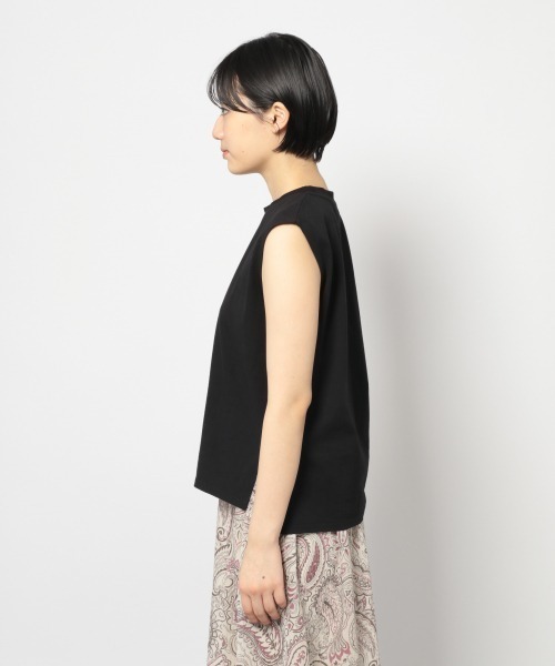 PAGEBOY（ページボーイ）の「マルチファンクションノースリ（Tシャツ/カットソー・レディース・ブラック/パープル/オフホワイト/イエロー系その他/ダークブラウン/グレイッシュベージュ・FREE）」の11枚目の写真