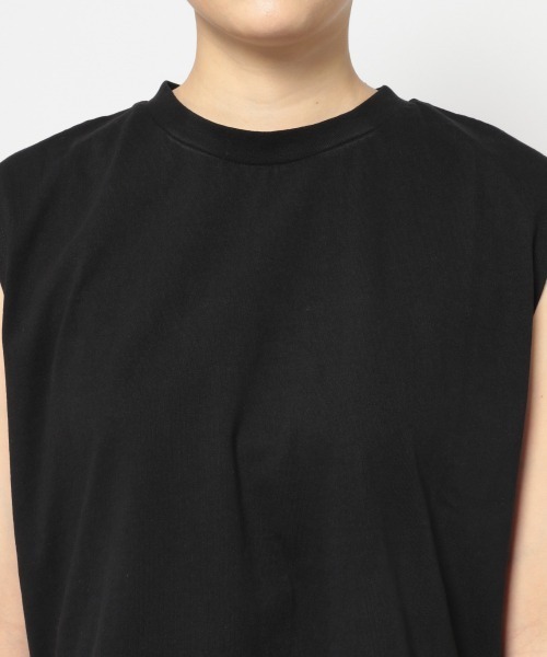 PAGEBOY（ページボーイ）の「マルチファンクションノースリ（Tシャツ/カットソー・レディース・ブラック/パープル/オフホワイト/イエロー系その他/ダークブラウン/グレイッシュベージュ・FREE）」の13枚目の写真