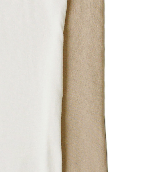 RANDA(ランダ)の「フレンチスリーブカットソー(Tシャツ/カットソー・レディース・ベージュ/ホワイト・FREE)」の8枚目の写真