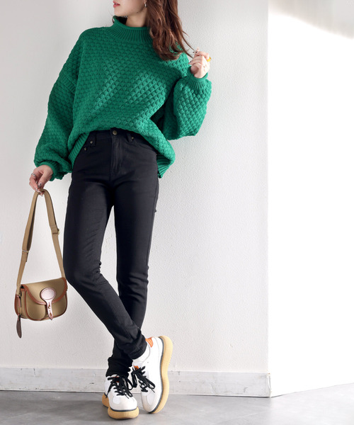 classicalelf(クラシカルエルフ)の「スーパーストレッチスキニー無地レギュラーデニム&チノパンツ(フルレングス)(デニムパンツ・レディース・インディゴブルー/ブラック/オフホワイト/ライトグレー/ライトブルー/ブラウン/ブラック系その他/ワンウォッシュ・LARGE/MEDIUM/SMALL/X-LARGE/XX-LARGE)」の9枚目の写真