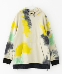 UNITED TOKYO | コットンナイロン　ムラ染めパーカー/オーバーサイズ(パーカー)