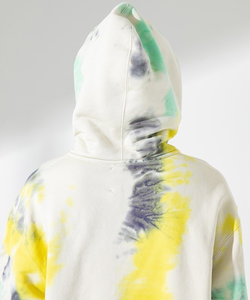 UNITED TOKYO（ユナイテッドトウキョウ）の「コットンナイロン　ムラ染めパーカー/オーバーサイズ（パーカー・メンズ・ベージュ/グレー・1/2/3）」の17枚目の写真