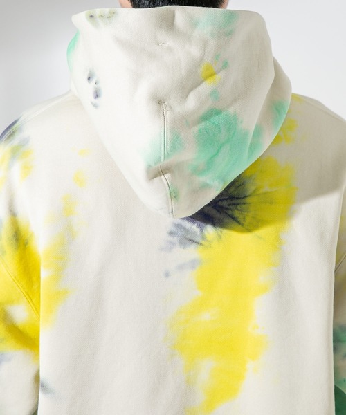 UNITED TOKYO（ユナイテッドトウキョウ）の「コットンナイロン　ムラ染めパーカー/オーバーサイズ（パーカー・メンズ・ベージュ/グレー・1/2/3）」の18枚目の写真