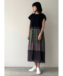 ZUCCa（ズッカ）の「ペイズリーシフォン（ワンピース）」 - WEAR