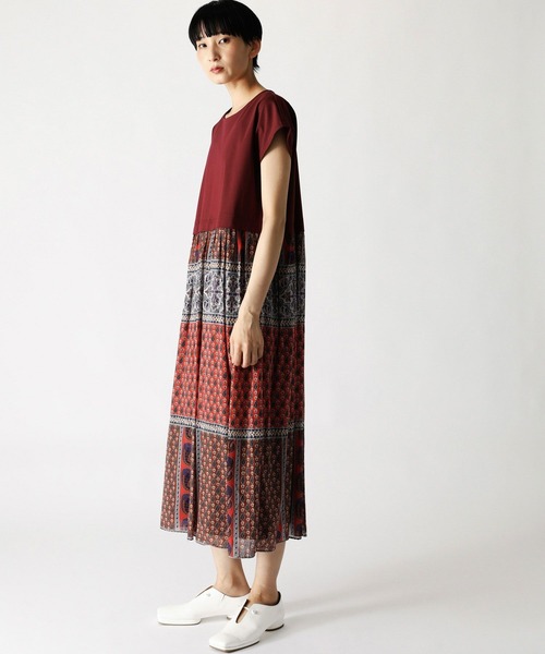 ZUCCa（ズッカ）の「ペイズリーシフォン（ワンピース）」 - WEAR