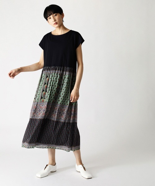 ZUCCa（ズッカ）の「ペイズリーシフォン（ワンピース）」 - WEAR