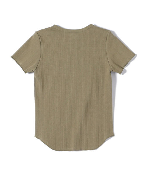 SHIPS(シップス)の「Healthknit:シンプルTEE(Tシャツ/カットソー・レディース・ナチュラル/レッド/オリーブ/ブラック・ONE SIZE)」の9枚目の写真