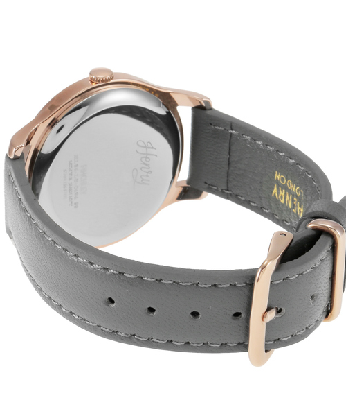 ABAHOUSE(アバハウス)の「ヘンリーロンドン HENRY LONDON フィンチリー 34mm ムーンフェイズ 腕時計 HL34-LS-0424(アナログ腕時計・メンズ・グレー・フリー)」の5枚目の写真
