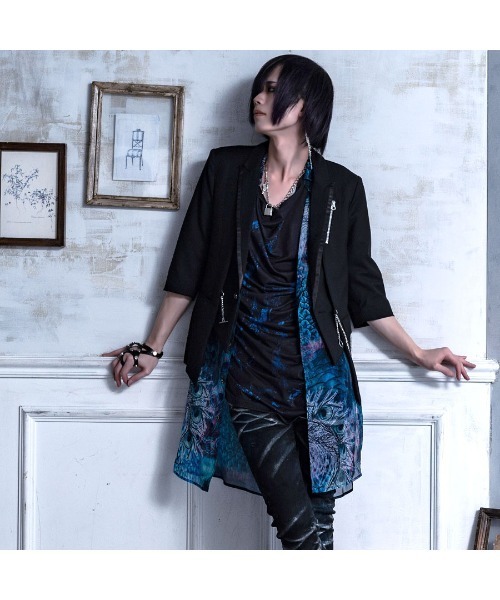 CIVARIZE コート＆シャツ CIVARIZE（シヴァーライズ）の「『CIVARIZE』透けシフォン