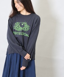 ZOZO限定プリントドロップショルダースウェット