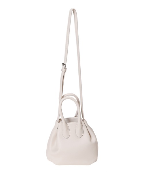 fifth（フィフス）の「ハンドル付ボストンショルダーバッグ（ショルダーバッグ・レディース・ホワイト/ブラック・FREE）」の13枚目の写真