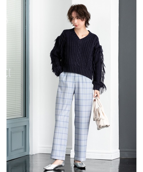 fifth（フィフス）の「ハンドル付ボストンショルダーバッグ（ショルダーバッグ・レディース・ホワイト/ブラック・FREE）」の18枚目の写真