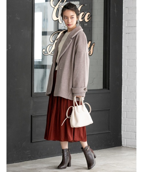 fifth（フィフス）の「ハンドル付ボストンショルダーバッグ（ショルダーバッグ・レディース・ホワイト/ブラック・FREE）」の21枚目の写真