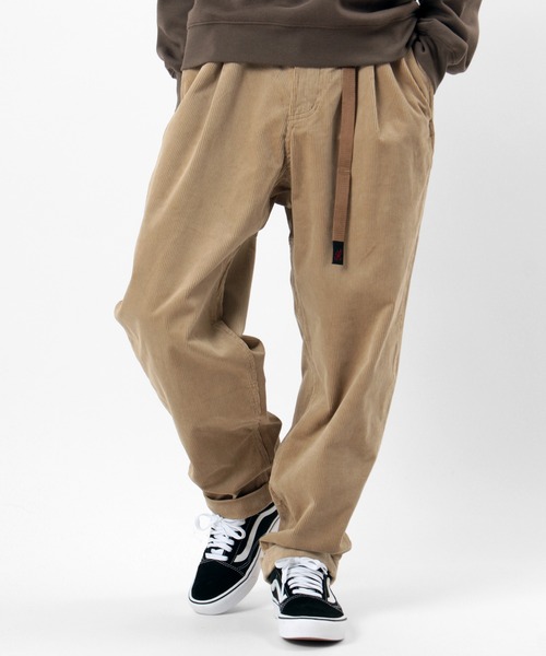 Gramicci（グラミチ）の「【GRAMICCI/グラミチ】 コーデュロイ タック クライミングパンツ テーパード パンツ（その他パンツ・メンズ・キャメル/オリーブ/ベージュ・L/M/XL）」の4枚目の写真
