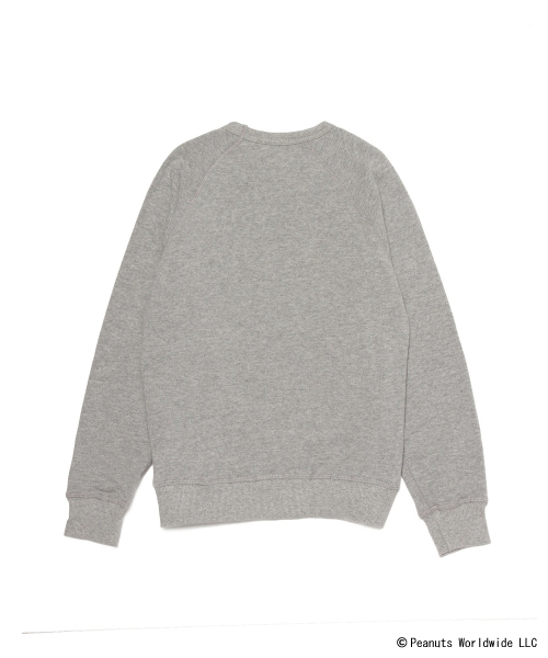 Ray BEAMS（レイビームス）の「JUNK FOOD×Ray BEAMS / 別注スヌーピー HAHA（スウェット・レディース・グレー・ONE SIZE）」の8枚目の写真