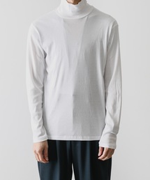 ATTACHMENT | FRESCA RIB HIGH NECKS T-SHIRT L/S(Tシャツ/カットソー)