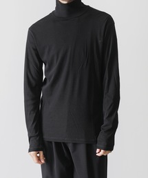 ATTACHMENT | FRESCA RIB HIGH NECKS T-SHIRT L/S(Tシャツ/カットソー)