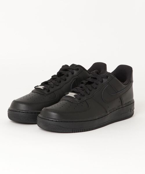 NIKE（ナイキ）の「NIKE/ナイキ AIR FORCE1 07/エアフォース1 07(AF1)（スニーカー・メンズ・ブラック・27.5cm/26.5cm/27cm/25.5cm/28cm/26cm/28.5cm/29cm/30cm/25cm）」の2枚目の写真
