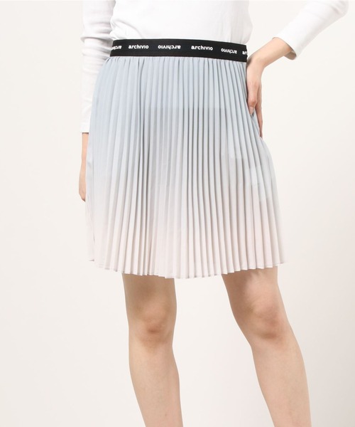 archivio(アルチビオ)の「<LADIES>アルチビオゴルフウェア / グラデーションプリーツミニスカート(ペチパンツ付き)(スカート・レディース・イエロー/ピンク/グレー/ブラウン・S/M/L)」の20枚目の写真