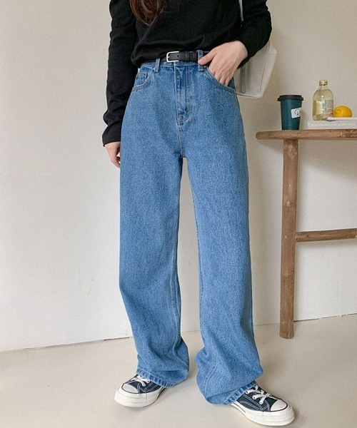 セール】A'GEM/9 × .kom『muah muah/ムーアムーア』WIDE DENIM