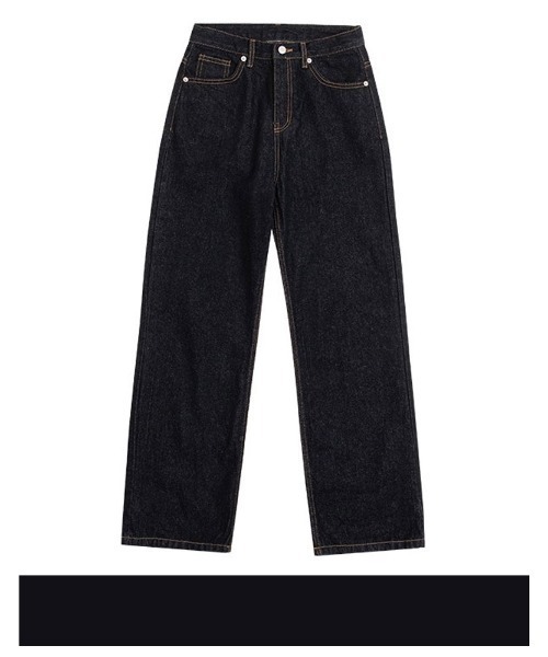 muahmuah（ムーアムーア）の「A'GEM/9 × .kom『muah muah/ムーアムーア』WIDE DENIM PANTS/ ワイドデニムパンツ（デニムパンツ・レディース・ライトブルー/ダークブルー/ブルー・S/M）」の13枚目の写真