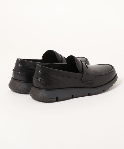 COLE HAAN（コール ハーン）ゼログランドローファー （ブラック）24.5 COLE HAAN コール ハーン 2.ZEROGRAND PLAIN TOE 2.ゼログランド