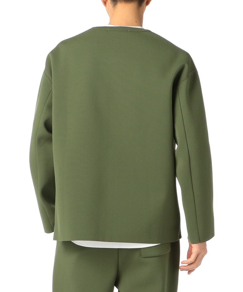 【希少　美品】 ESTNATION ミラノリブサイドジップクルーネックニット 希少 美品】 ESTNATION ミラノリブサイドジップクルーネックニット