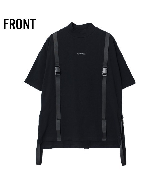 A'GEM/9』パラシュートデザイン半袖Tシャツ A'GEM/9│A'GEM/9×.KOM