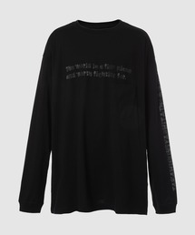 TAKAHIROMIYASHITATheSoloIst. | The world is... (oversized l/s tee)(Tシャツ/カットソー)