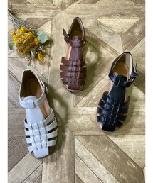 Realta(レアルタ) ラウンドトゥグルカ サンダル