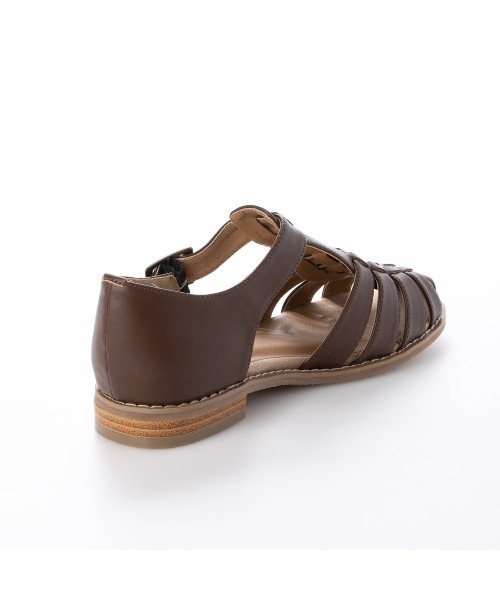 Realta（レアルタ）の「Realta(レアルタ) ラウンドトゥグルカ サンダル（サンダル・レディース・ホワイト/ダークブラウン/ブラック・LL/M/L/S）」の11枚目の写真