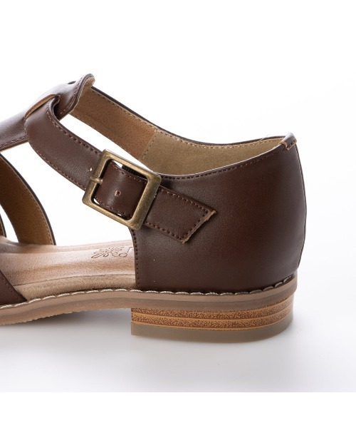 Realta（レアルタ）の「Realta(レアルタ) ラウンドトゥグルカ サンダル（サンダル・レディース・ホワイト/ダークブラウン/ブラック・LL/M/L/S）」の17枚目の写真