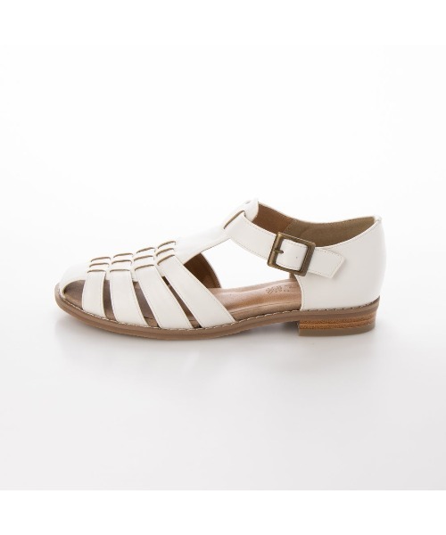 Realta（レアルタ）の「Realta(レアルタ) ラウンドトゥグルカ サンダル（サンダル・レディース・ホワイト/ダークブラウン/ブラック・LL/M/L/S）」の9枚目の写真