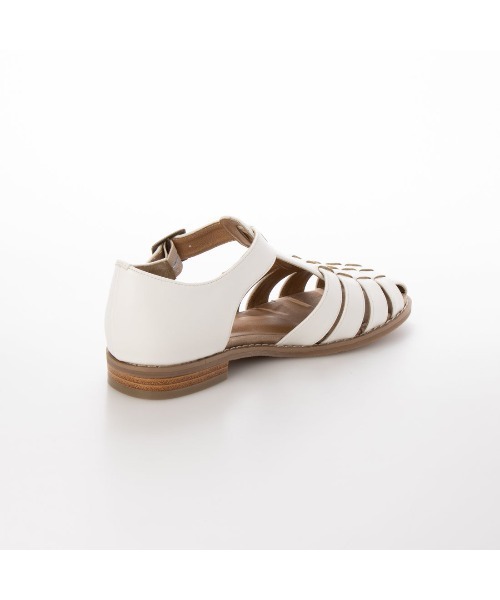 Realta（レアルタ）の「Realta(レアルタ) ラウンドトゥグルカ サンダル（サンダル・レディース・ホワイト/ダークブラウン/ブラック・LL/M/L/S）」の12枚目の写真
