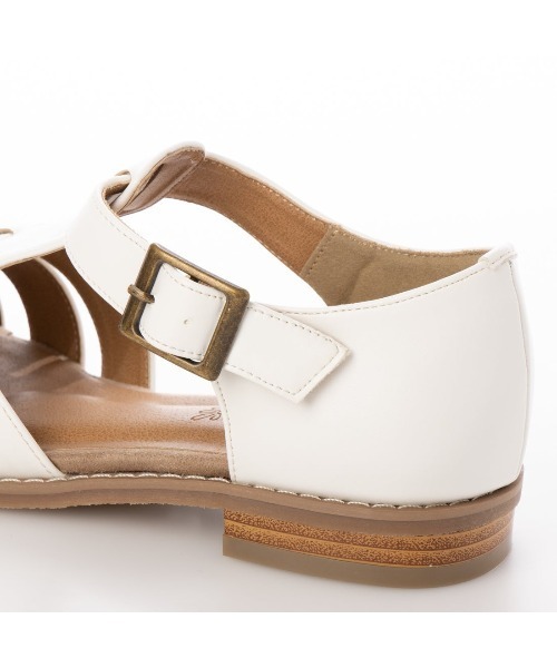 Realta（レアルタ）の「Realta(レアルタ) ラウンドトゥグルカ サンダル（サンダル・レディース・ホワイト/ダークブラウン/ブラック・LL/M/L/S）」の18枚目の写真