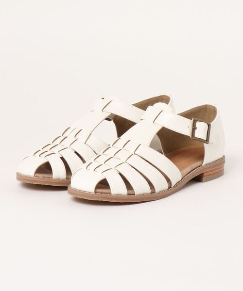 Realta（レアルタ）の「Realta(レアルタ) ラウンドトゥグルカ サンダル（サンダル・レディース・ホワイト/ダークブラウン/ブラック・LL/M/L/S）」の5枚目の写真