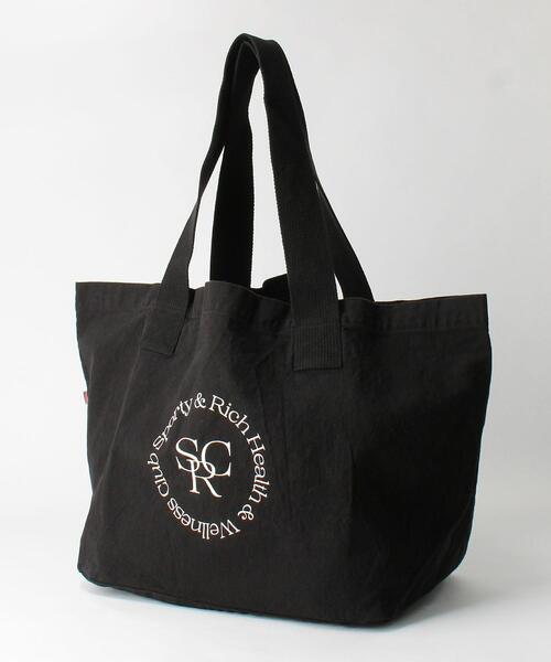 SPORTY&RICH(スポーティアンドリッチ)の「<SPORTY&RICH> SRHWC TOTE/トートバッグ(トートバッグ・メンズ・ブラック・FREE)」の2枚目の写真
