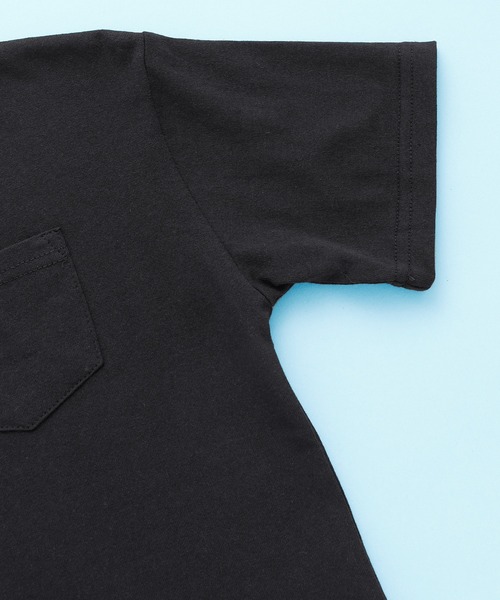 SHISKY(シスキー)の「SHISKY / シスキー ビッグシルエット ポケット付き 無地カットソー 5分袖 キッズ (5分袖カットソー+タンクトップ)(Tシャツ/カットソー・キッズ・グレー系その他/杢グレー/チャコール/グリーン系その他/ブラック系その他/ブラウン系その他/ベージュ/ホワイト・110cm/130cm/150cm/120cm/140cm/160cm)」の12枚目の写真