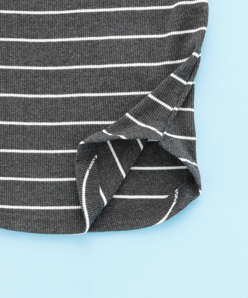 SHISKY(シスキー)の「SHISKY / シスキー ビッグシルエット ポケット付き 無地カットソー 5分袖 キッズ (5分袖カットソー+タンクトップ)(Tシャツ/カットソー・キッズ・グレー系その他/杢グレー/チャコール/グリーン系その他/ブラック系その他/ブラウン系その他/ベージュ/ホワイト・110cm/130cm/150cm/120cm/140cm/160cm)」の17枚目の写真