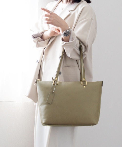 HALEINE]牛革レザートートバッグ（トートバッグ）｜HALEINE（アレンヌ