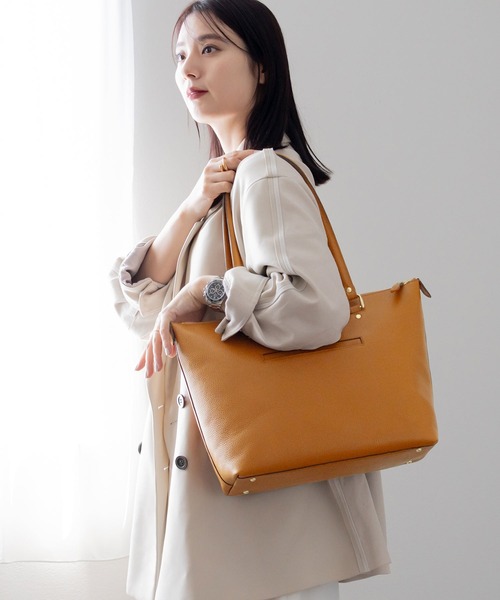 HALEINE]牛革レザートートバッグ（トートバッグ）｜HALEINE（アレンヌ