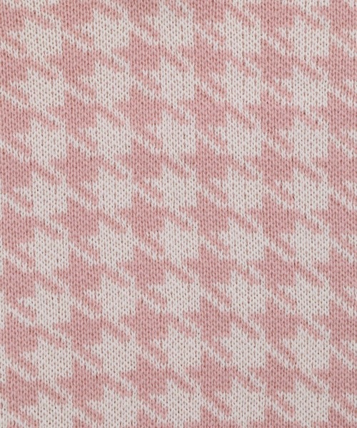 WC（ダブル シー）の「パステル千鳥柄ニットベスト（ベスト・レディース・ベージュ/ピンク/グリーン・FREE）」の12枚目の写真