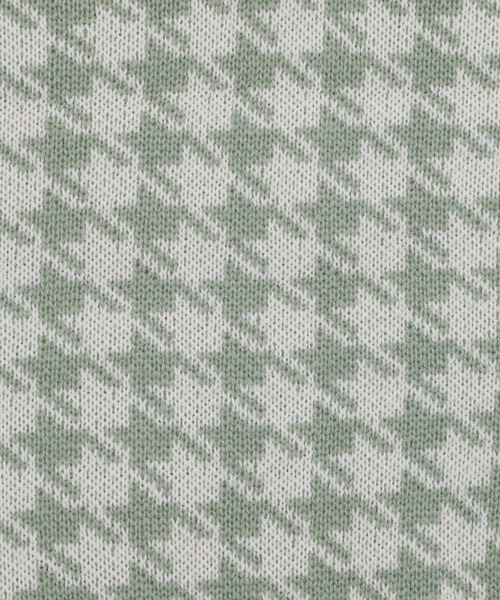 パステル千鳥柄ニットベスト（ベスト）｜WC（ダブル シー）の