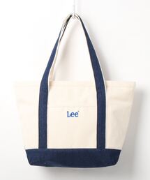 【LEE/リー】開口部ファスナー付きキャンバストートバッグ