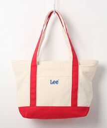 【LEE/リー】開口部ファスナー付きキャンバストートバッグ