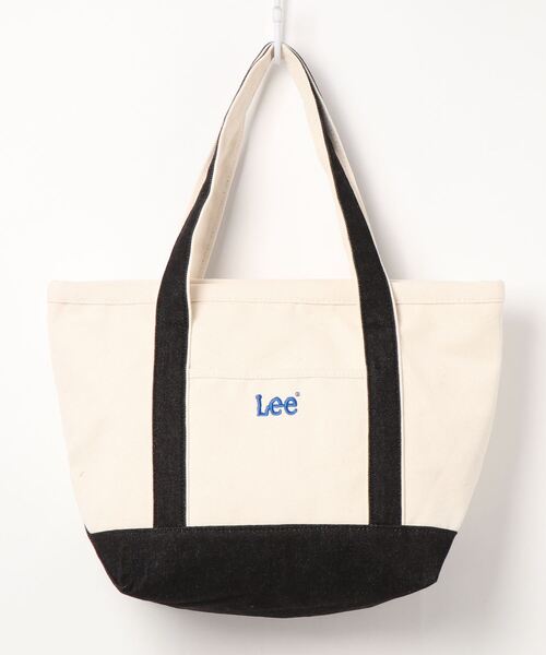 Lee(リー)の「【LEE/リー】開口部ファスナー付きキャンバストートバッグ(トートバッグ・レディース・グリーン/ネイビー/レッド/ブラック・FREE)」の2枚目の写真